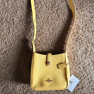 Coach Yellow Crossbody Bag